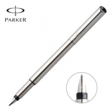 派克（PARKER）威雅系列笔 威雅钢杆白夹钢笔