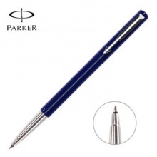 派克（PARKER）威雅系列笔 威雅蓝色胶杆(派克笔芯)宝珠笔