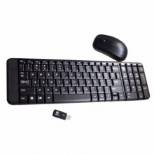 罗技（Logitech）MK220 无线光电键鼠套装